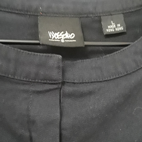 Mossimo Black Sleeveless Crop Jacket - Size Large - Picture 4 of 6